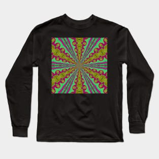 Psychedelic Dreams vibrant Patterns Long Sleeve T-Shirt